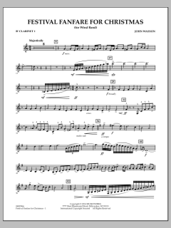 Festival Fanfare For Christmas von John Wasson (Download) 
