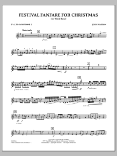 Festival Fanfare For Christmas von John Wasson (Download) 