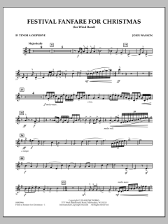 Festival Fanfare For Christmas von John Wasson (Download) 