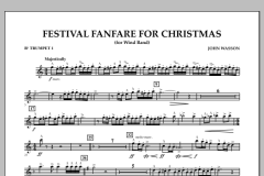 Festival Fanfare For Christmas von John Wasson (Download) 