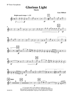 Glorious Light March von Gene Milford (Download) 