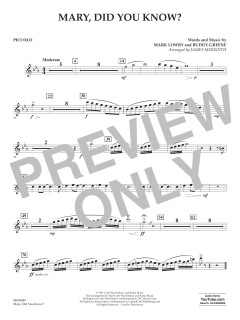 Mary, Did You Know? von Mark Lowry (Download) 