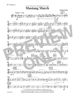 Mustang March von Daniel Sault (Download) 