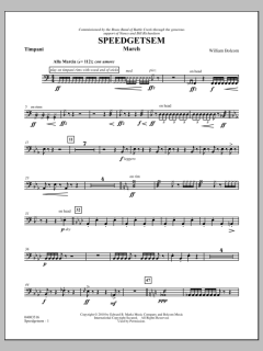 Speedgetsem (March) von William Bolcom (Download) 