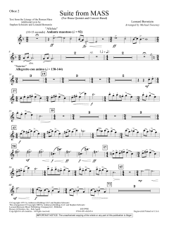 Suite from Mass von Leonard Bernstein (Download) 
