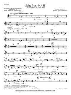 Suite from Mass von Leonard Bernstein (Download) 