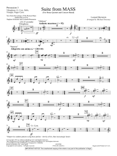 Suite from Mass von Leonard Bernstein (Download) 