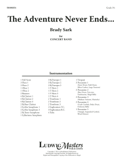 The Adventure Never Ends von Brady Sark (Download) 