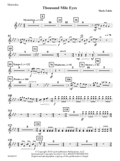 Thousand Mile Eyes von Mark Fabio (Download) 