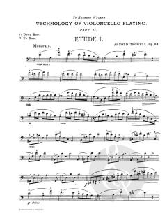 Technology of Violoncello Playing op. 53 Band 2 von Arnold Trowell im Alle Noten Shop kaufen