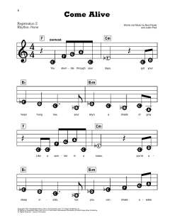 Come Alive von Benj Pasek (Download) 