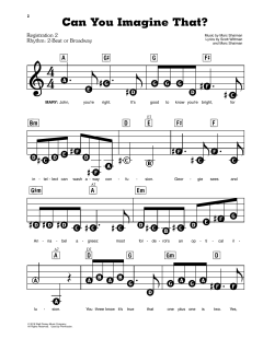 Can You Imagine That? von Marc Shaiman (Download) 