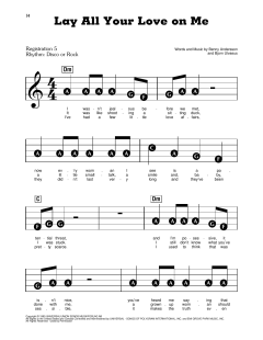 Lay All Your Love On Me von ABBA (Download) 