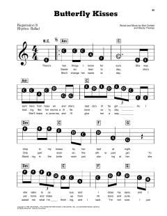 Butterfly Kisses von Bob Carlisle (Download) 