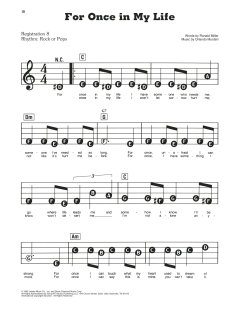 For Once In My Life von Stevie Wonder (Download) 