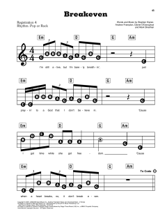 Breakeven von The Script (Download) 