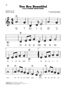 You Are Beautiful von Richard Rodgers (Download) 