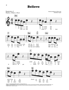 Believe von Elton John (Download) 