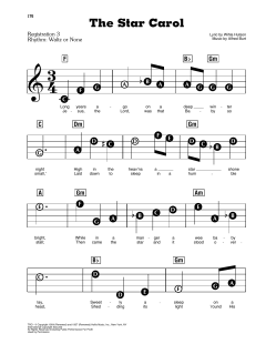 The Star Carol von Alfred Burt (Download) 