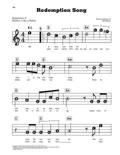 Redemption Song von Bob Marley (Download) 