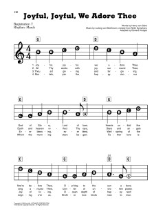 Joyful, Joyful, We Adore Thee von Edward Hodges (Download) 