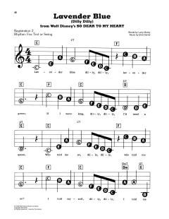 Lavender Blue (Dilly Dilly) von Burl Ives (Download) 