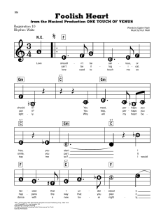 Foolish Heart von Kurt Weill (Download) 