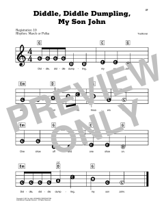 Diddle, Diddle Dumpling, My Son John (Download) 