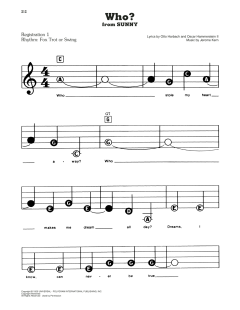 Who? von Jerome Kern (Download) 