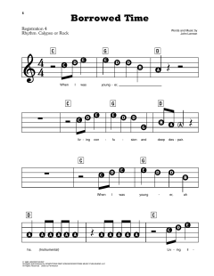 Borrowed Time von John Lennon (Download) 
