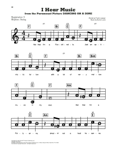I Hear Music von Burton Lane (Download) 