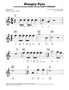 Hungry Eyes von Eric Carmen (Download) 