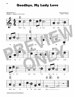 Goodbye, My Lady Love (Download) 