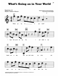 What's Going On In Your World von Royce Porter (Download) 