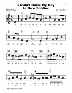 I Didn't Raise My Boy To Be A Soldier von Alfred Bryan (Download) 