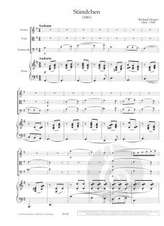Ständchen / Festmarsch / Arabischer Tanz ... von Richard Strauss 