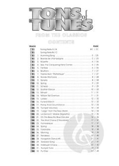 Tons Of Tunes From The Classics 