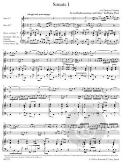Sonata I F-Dur ZWV 181,1 von Jan Dismas Zelenka (Download) 