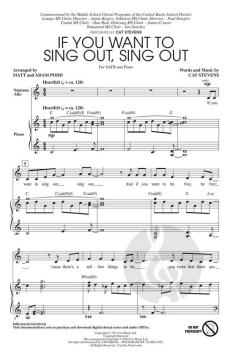 If You Want to Sing Out, Sing Out von Cat Stevens (Download) 