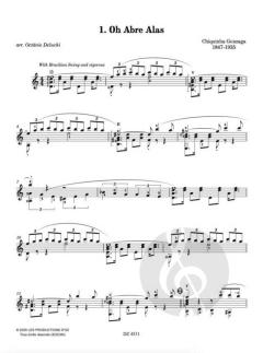 Guitar Arrangements von Chiquinha Gonzaga 