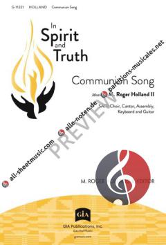 Communion Song von M. Roger Holland II 