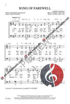Song of Farewell von Hans Leo Haßler 