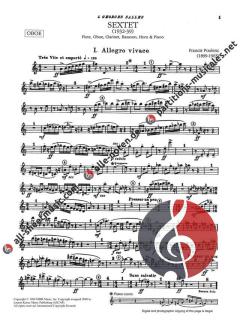 Sextet von Francis Poulenc 