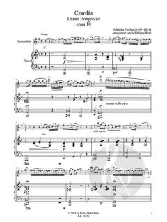 Czardás op. 10 - Ungarischer Tanz von Adolphe Fischer 