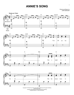 Annie's Song von John Denver (Download) 