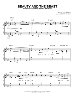Beauty And The Beast von Alan Menken (Download) 