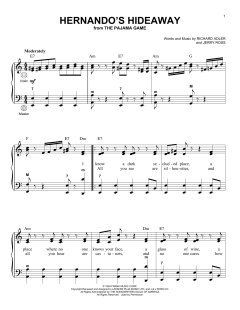Hernando's Hideaway von Jerry Ross (Download) 