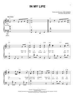 In My Life von The Beatles (Download) 