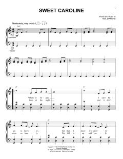 Sweet Caroline von Neil Diamond (Download) 