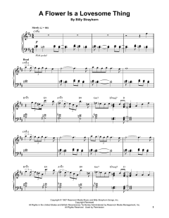 A Flower Is A Lovesome Thing von Vince Guaraldi (Download) 